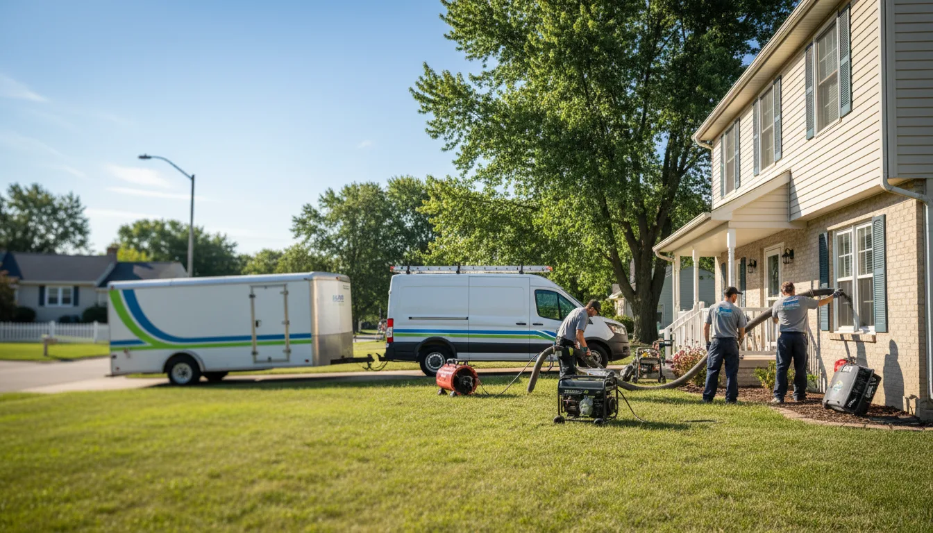 Flooded Basement Restoration And Cleanup With Repair in Bayport, MN near me